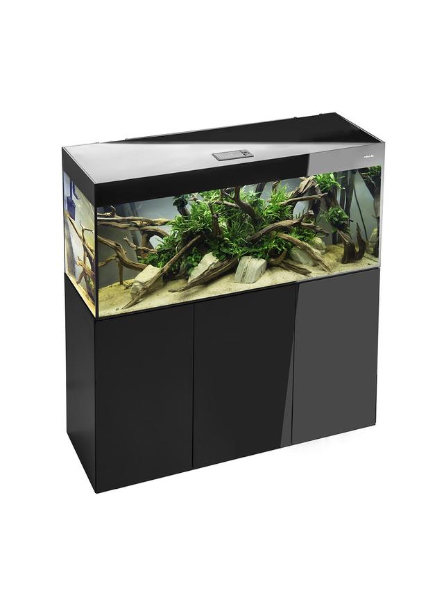 AQUAEL ZESTAW GLOSSY ST 150 D&N CZARNY + SZAFKA