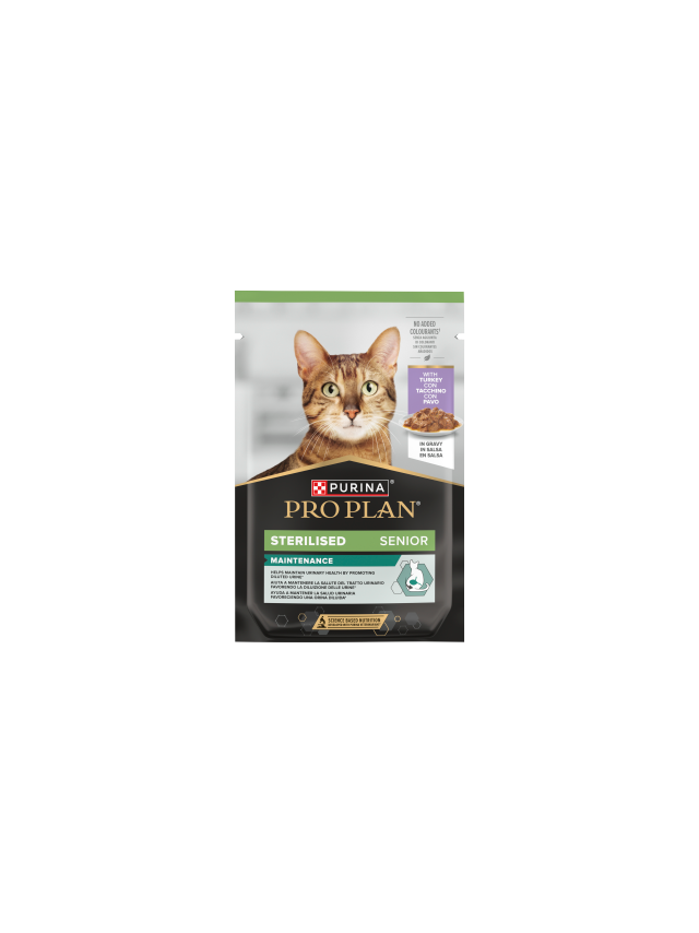 Purina Pro Plan Sterilised Senior z indykiem dla kota 85g