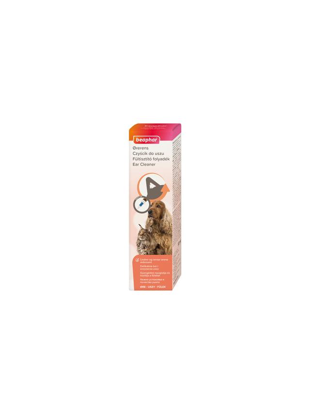 Beaphar EARCLEANER 50ML - krople do pielęgnacji uszu dla psów i kotów