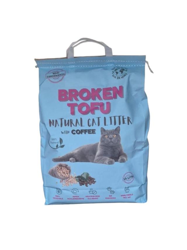 Broken Tofu 15l - naturalny żwirek dla kota