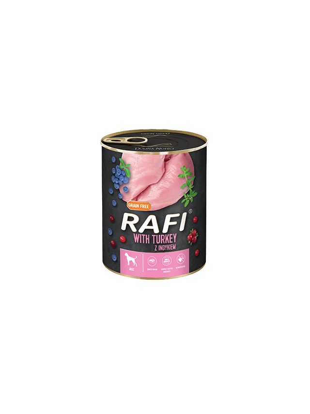 DOLINA NOTECI Rafi z indykiem 800g