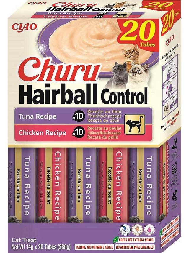 INABA Churu Hairball Control dla kota - 20x14g