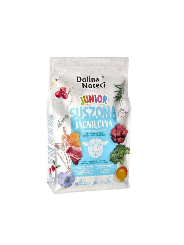DOLINA NOTECI Premium Junior Jagnięcina- karma suszona dla psa 4kg