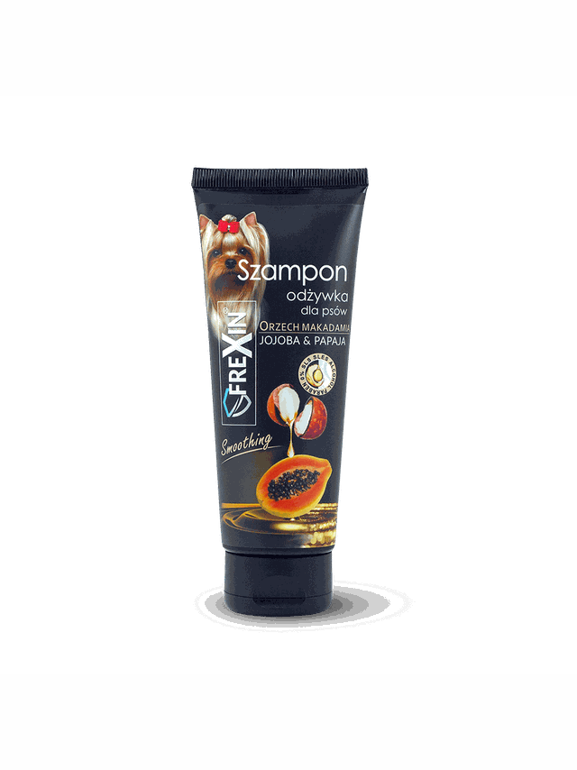 FREXIN-Szampon + odżywka 2 w 1 dla psa – jojoba & papaja