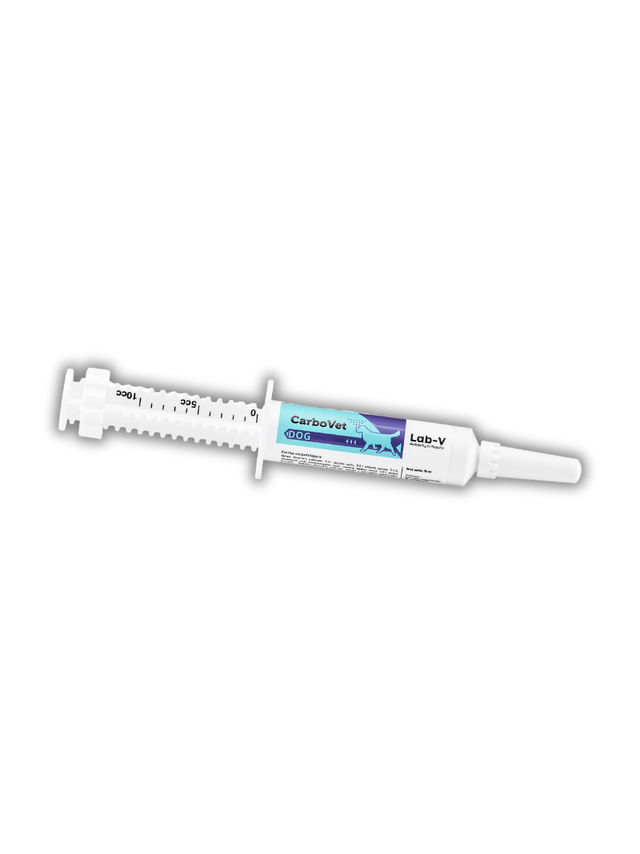 Lab-v CarboVet Dog - Preparat do eliminacji toksyn dla psów 10 ml
