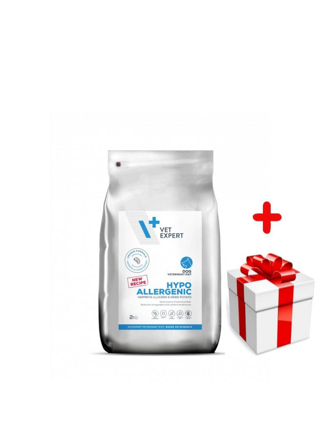 VETEXPERT Dog Hypoallergenic Insect 2kg + niespodzianka dla psa GRATIS!