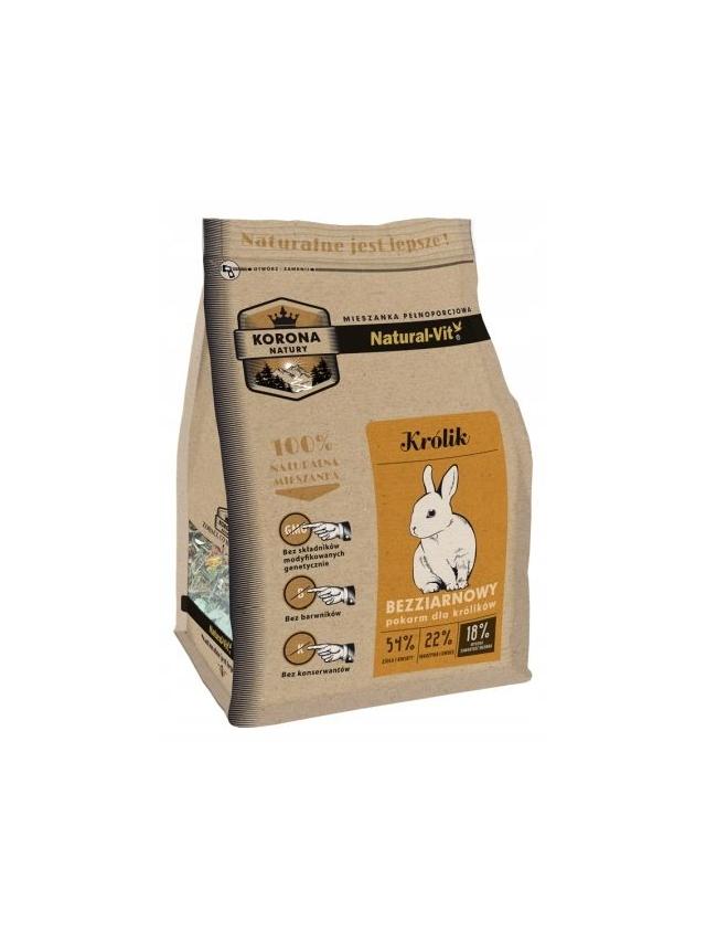 Natural-Vit Korona Natury Mieszanka pełnoporcjowa dla królika 10 kg