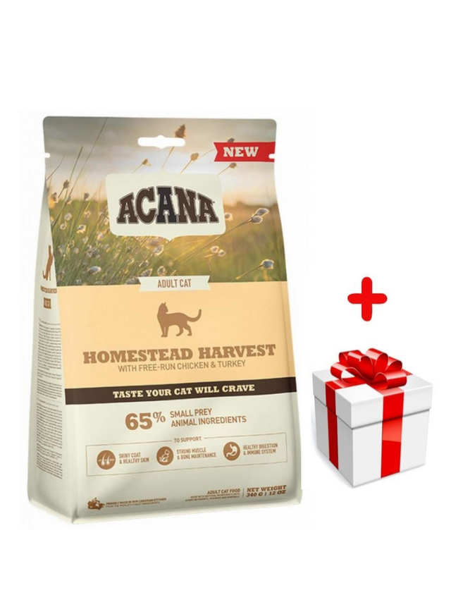 ACANA Homestead Harvest Cat 340g + niespodzianka dla kota GRATIS!