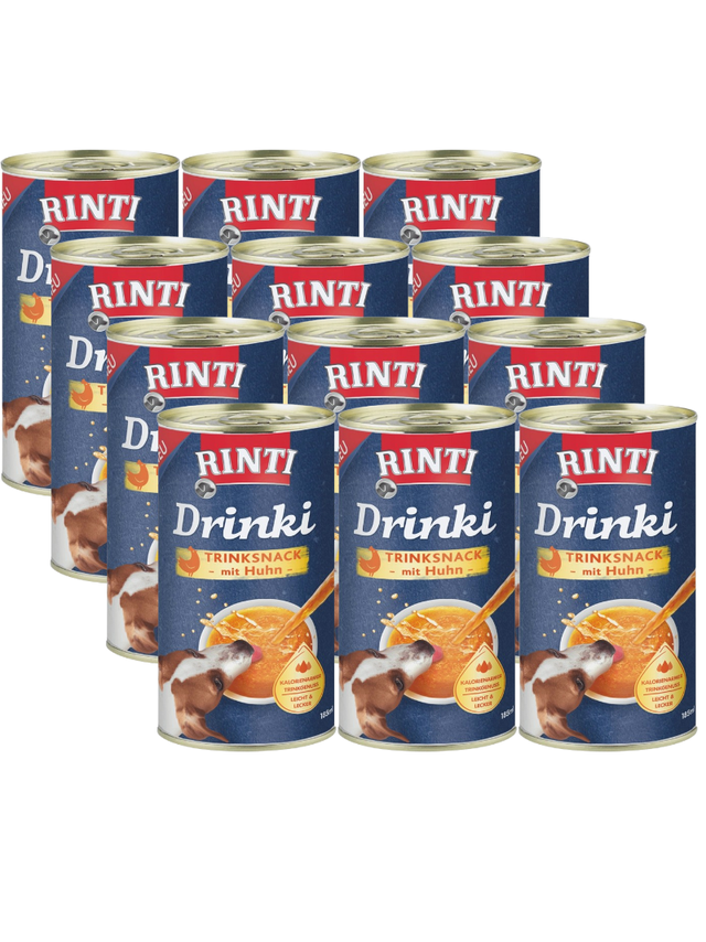 Rinti Drinki z kurczakiem dla psów 12x185ml