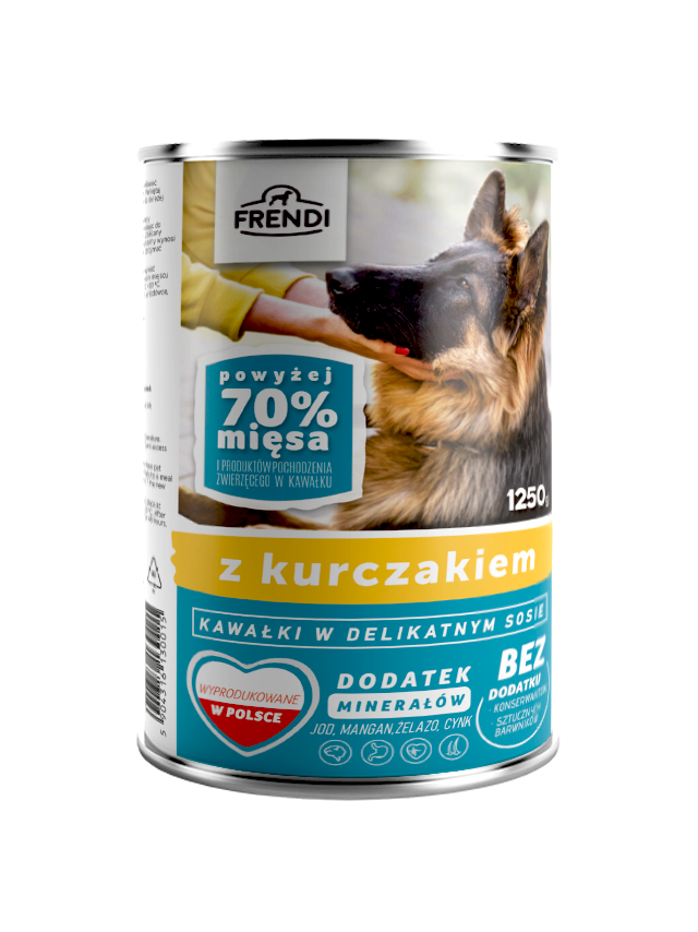 Frendi kawałki w delikatnym sosie z kurczakiem 1250g