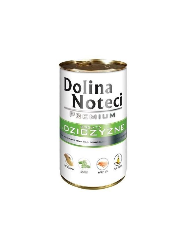 Dolina Noteci PREMIUM bogata w dziczyznę 12x400g