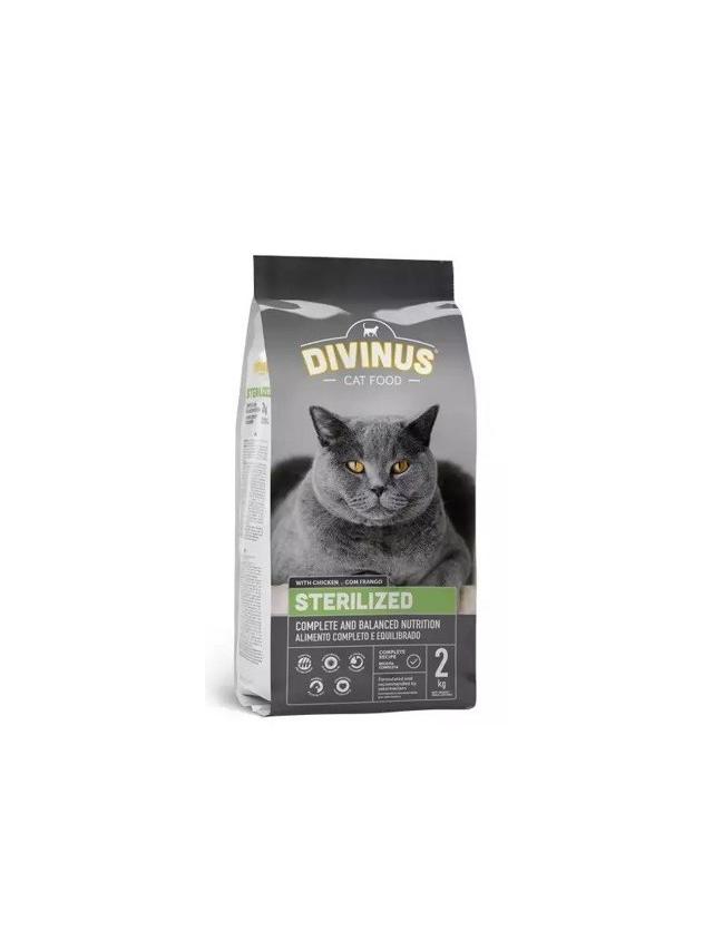 DIVINUS Cat Sterilized - sucha karma dla kota - 2 kg