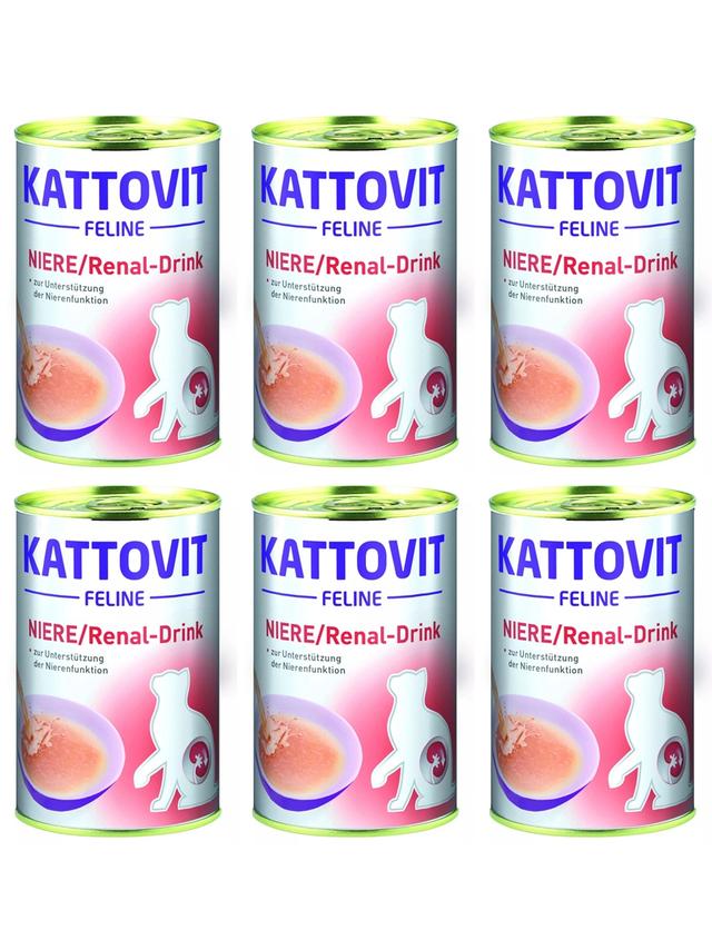Kattovit Drink Niere/Renal kurczak 6x135ml puszka
