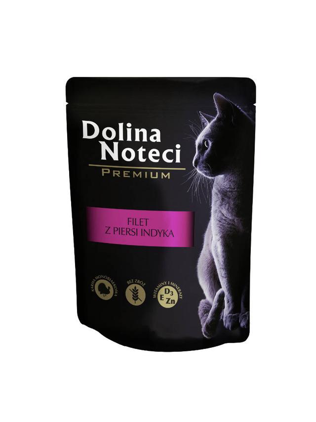 Dolina Noteci Premium filet z piersi indyka dla kotów 85g